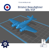 Bristol Beaufighter Mk.VIF (STL file)