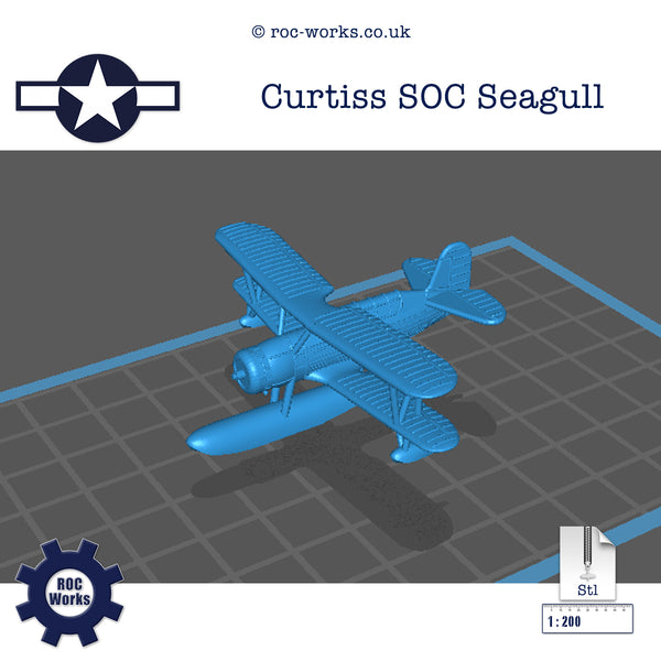 Curtiss SOC Seagull (STL file)