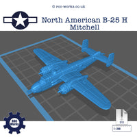 North American B-25 H Mitchell (STL file)