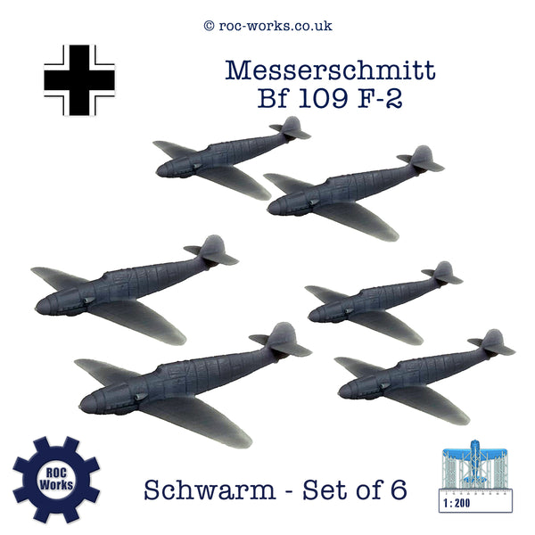 Messerschmitt Bf 109 F-2 (resin print)