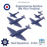 Supermarine Spitfire Mk Vb/c Tropical (resin print)