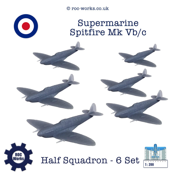Supermarine Spitfire Mk Vb/c (resin print)