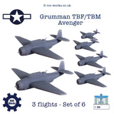 Grumman TBF/TBM Avenger (resin print)
