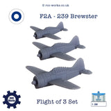 F2A - B239-E Brewster (resin print)
