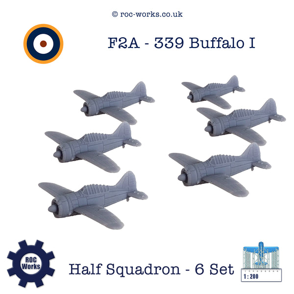 F2A - 339 Buffalo (resin print)