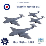 Gloster Meteor F.3 (resin print)